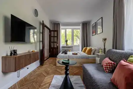 Белые апартаменты в центре - 0