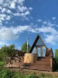 Шале с горячей купелью - 124