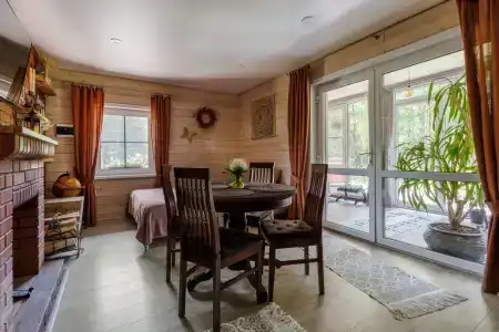 Дом Zarechye с русской баней и горячей купелью - 75