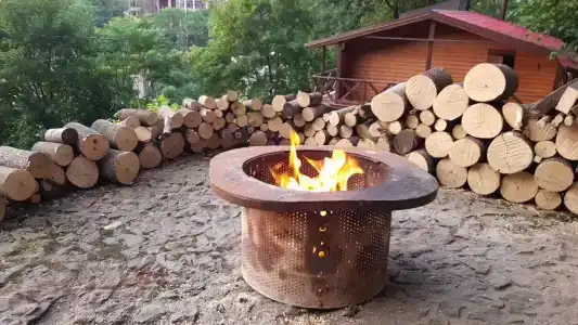 Деревянный гостевой дом - 1