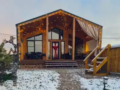 Инстаграмный домик с сауной NutVillage - 24