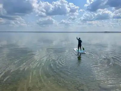 Дом с камином на берегу Нарочи - 28