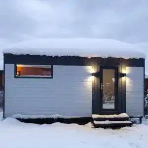 Уютный домик с детской площадкой и баней в тихом месте - 14