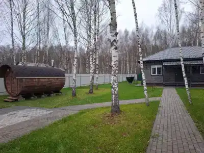 Загородный дом у реки в лесу - 27