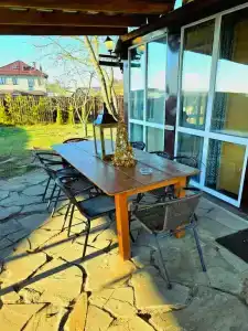 Шале с панорамным видом на Минское море - 53