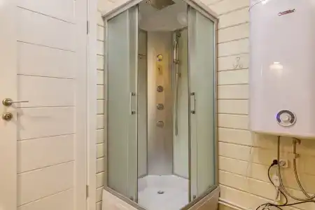 Уютные домики A-Frame с банным комплексом - 64