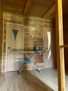 Уютный коттедж с камином - 21