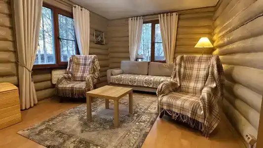 Уютный дом на опушке леса рядом с настоящей баней - 4