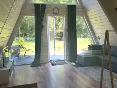 Уютные домики A-Frame с банным комплексом - 171