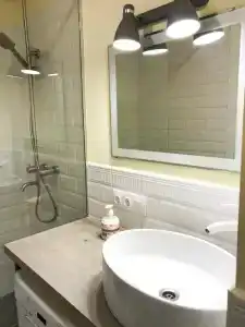 Светлая квартира на берегу залива. - 12