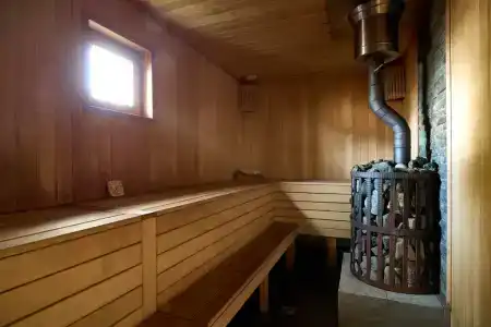 Под Петергофом Баня на дровах - 24