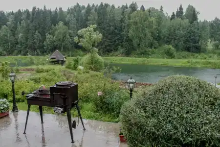 Дом на берегу реки с баней на дровах в Шилово - 33