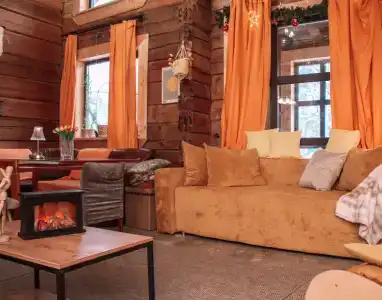 Экокоттедж из кедра и лиственницы с рыбалкой - 6