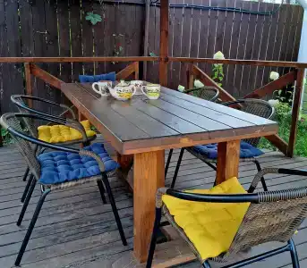 Обломов дача с русской баней, беседкой и детской площадкой - 38