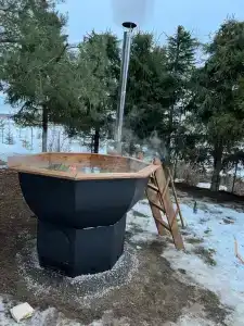 Дом в стиле прованс с сауной и чаном - 28