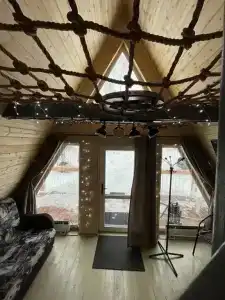 Шале в лесу в Подмосковье - 79