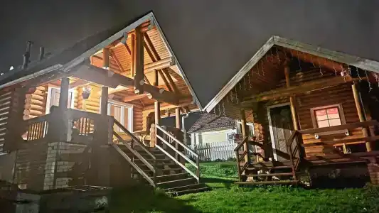 Дом с баней на берегу озера - 3