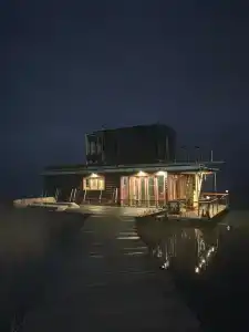 Дом-корабль с баней на Минском море - 3