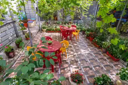 Уютный домик утопающий в зелени - 88