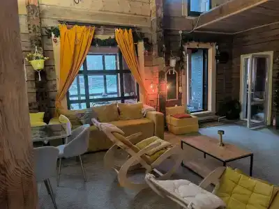 Экокоттедж из кедра и лиственницы с рыбалкой - 7