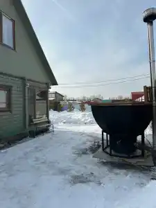 Дом-баня с бассейном и чаном - 19