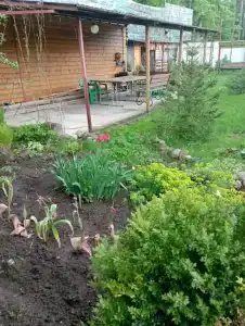 Домик у реки с бассейном и беседкой - 27