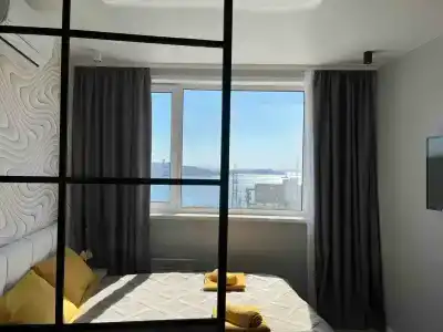 Отличная квартира с видом на море и мост - 73