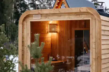 Фыр-Фыр-Фрейм Дом с баней и банным чаном - 15
