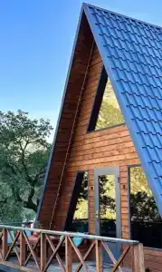 A-frame в тихом уголке Гуниба - 11