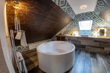 Villa Zen с ванной спа и террасой - 39