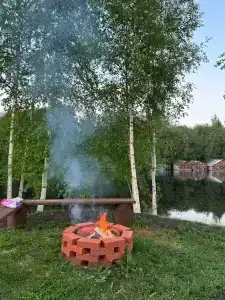 Коттедж на берегу реки - 54