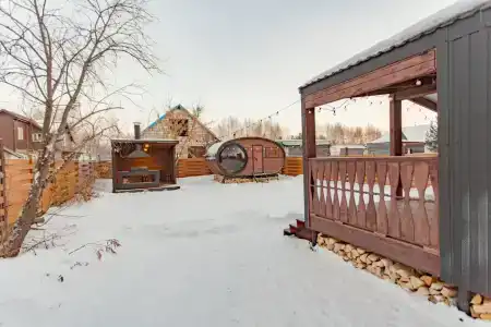 Скандинавский домик с баней Око - 0