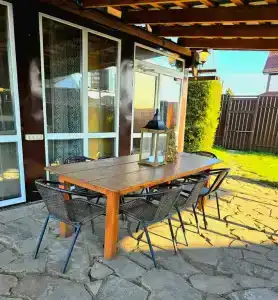 Шале с панорамным видом на Минское море - 50