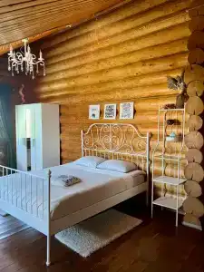 Бревенчатый дом в Русском стиле - 9