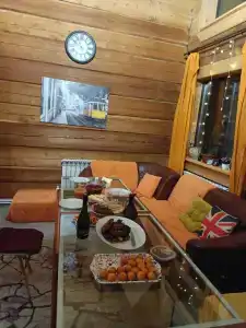 Экокоттедж из кедра и лиственницы с рыбалкой - 12