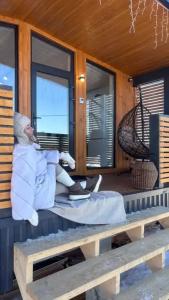 Уютный новый дом с сауной включена в стоимость и видом на озеро и лес - 9