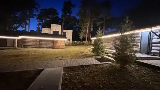 Эко дом из окаменевшей сосны-кело - 27