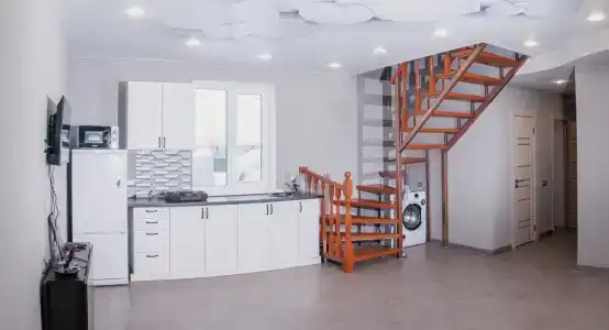 Деревянный дом с баней - 0