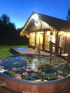 Дом Zarechye с русской баней и горячей купелью - 97