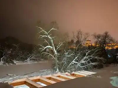 Домик у реки с сауной и бочкой фурако - 7