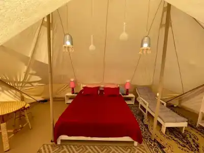 Дом с баней в глемпинге Байкал - 8