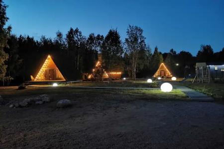 Коттедж A-frame на участке 20 соток - 4