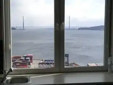 Отличная квартира с видом на море и мост - 48