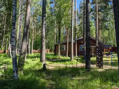 Коттедж из бруса в сосновом лесу - 12