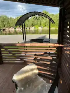 Коттедж на берегу реки - 76