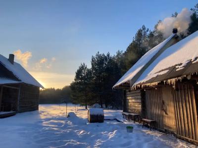 Уютный лесной домик со всеми удобствами в Полянках - 22
