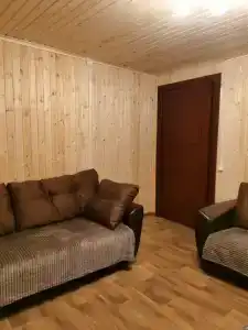 Новый дом у озера с баней в бору - 63