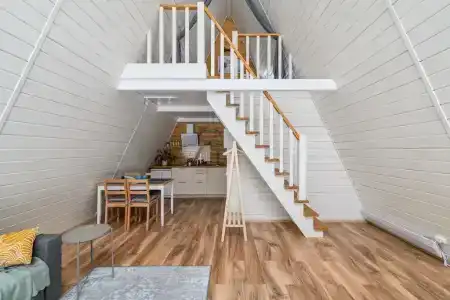 Уютные домики A-Frame с банным комплексом - 16
