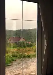 Панорамный двуспальный дом в Карелии рядом с Ладогой - 20