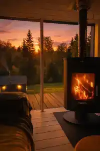 Уютный дом у леса Сканди - 9